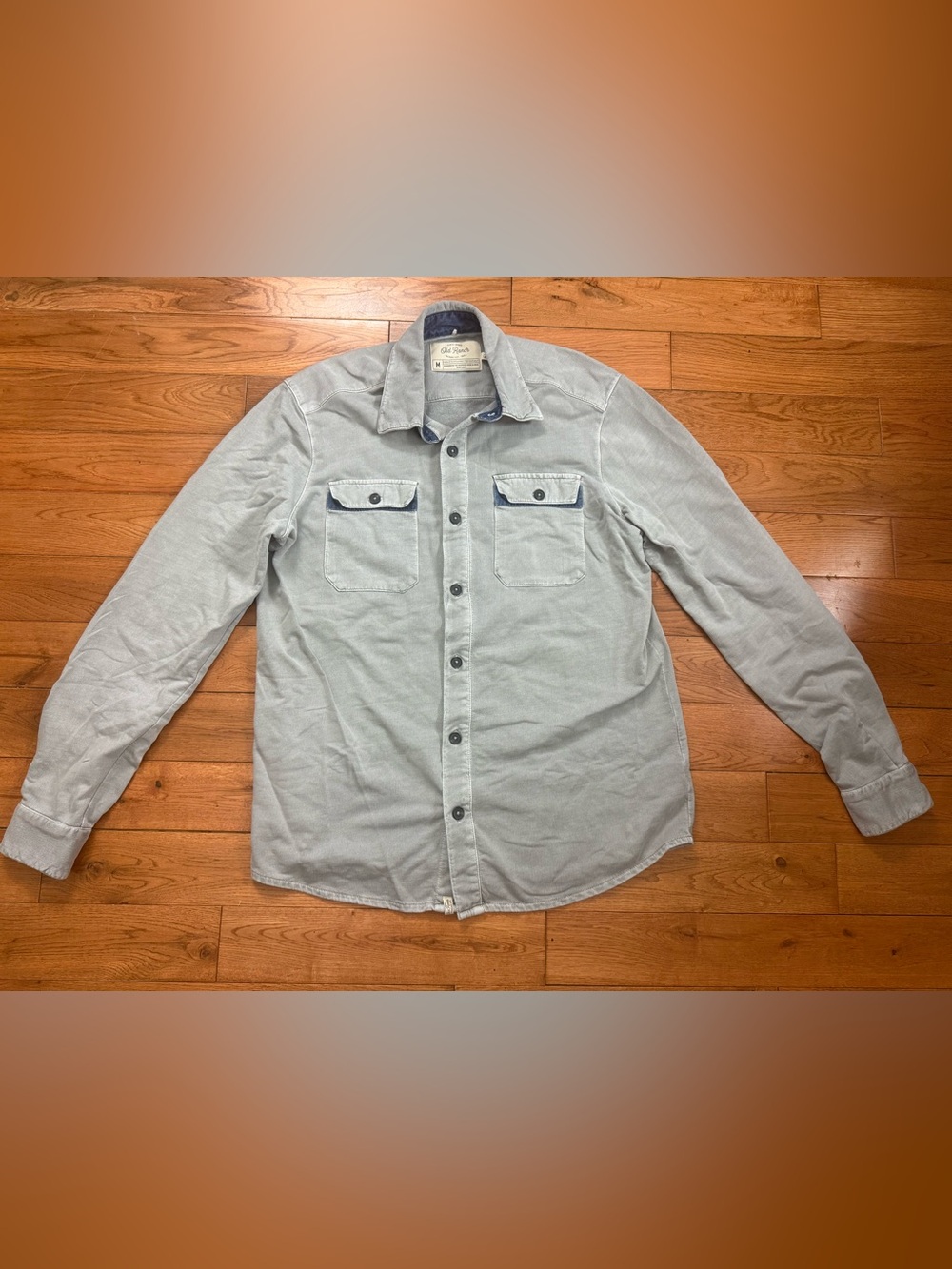 Old Ranch Sprague 100% Organic Cotton Button Down NWOT